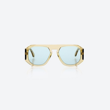 MK124 C15 CHAMPAGNE With BLUE LENSES